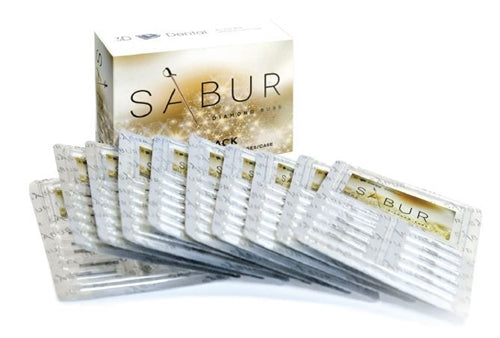 3D Dental SABUR Operatory Diamond Burs (CHRISTMAS TREE)
