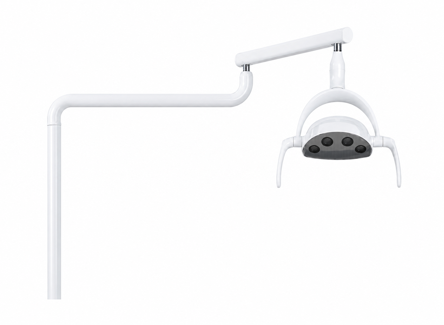 Post Mount Whale LED Dental Light 40"