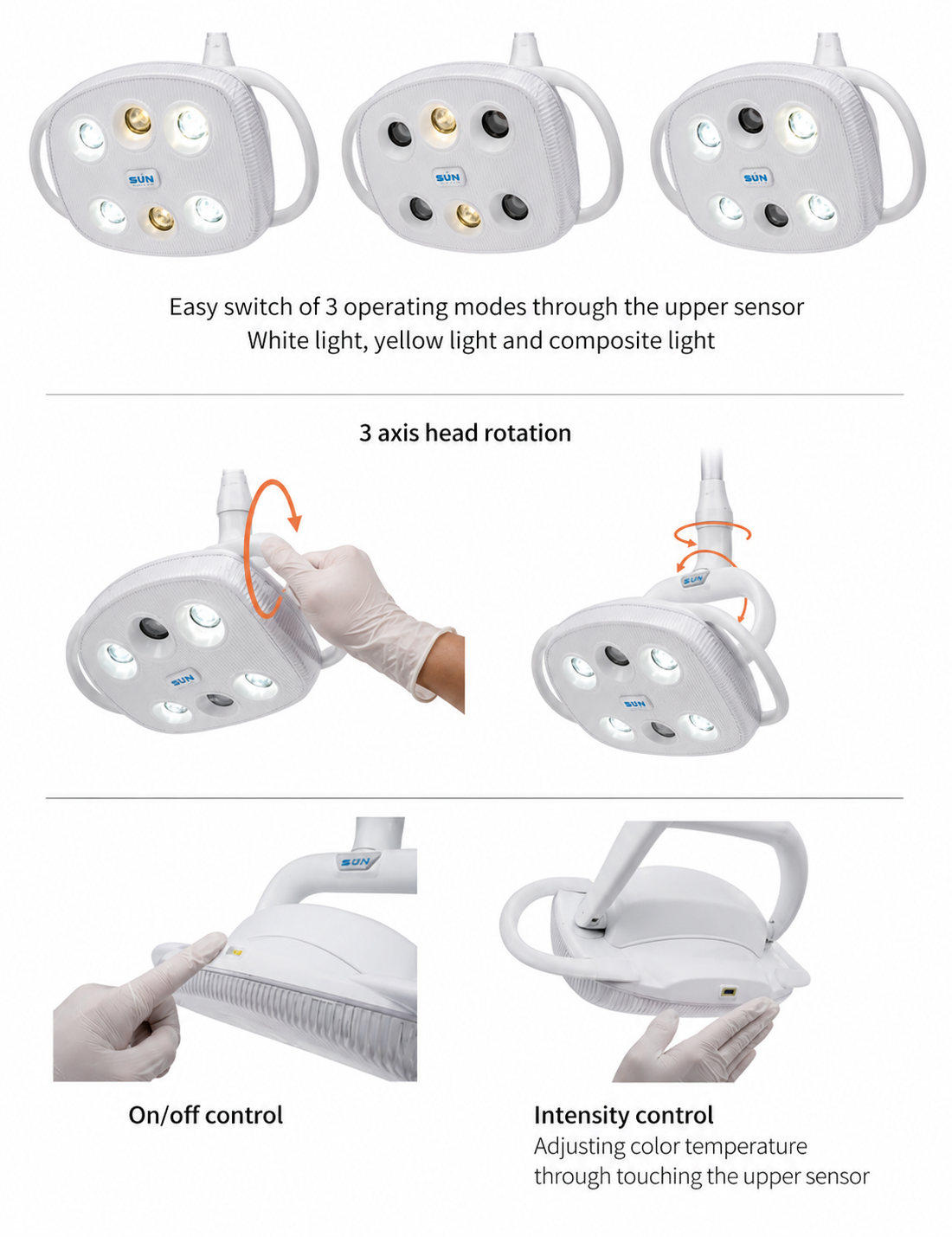 Amber II LED Dental Light