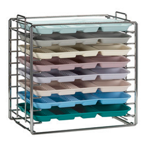 Plasdent Tray Racks 14 1/2" W. x 9 3/4" D. x 14 1/8" H. (100-300TRBC)