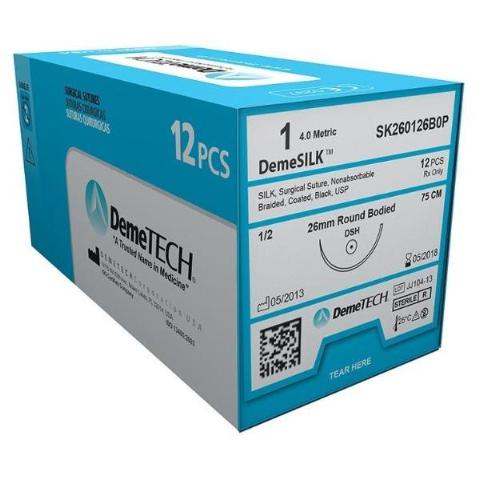 Demetech Silk Non-Absorbable Suture