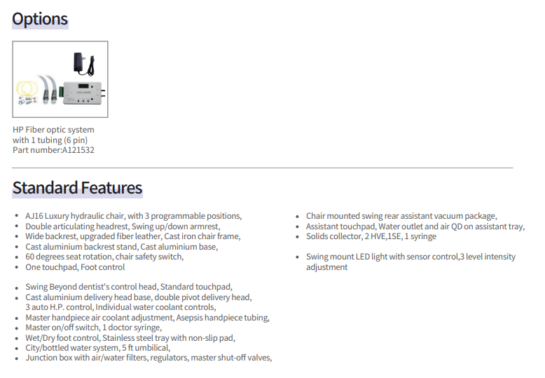 AJ16 Beyond 400 Continental Operatory Package