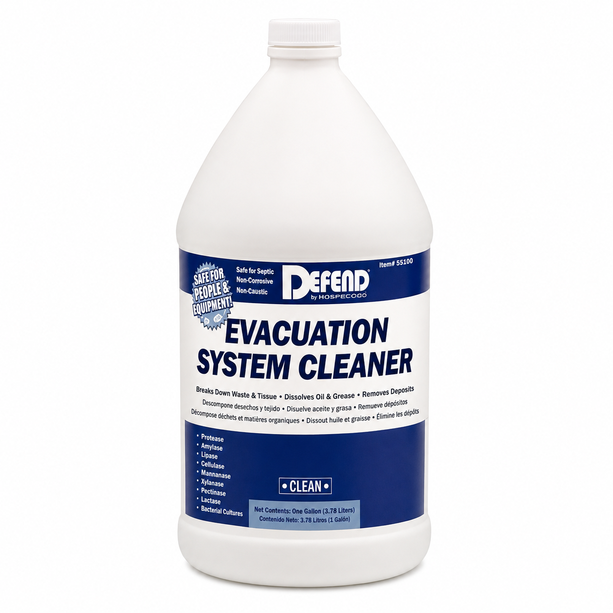 Defend SRG Plus Evacuation System Cleaner Solution  (460-SO9100)
