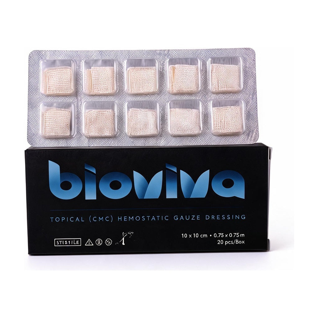 3D Dental Bioviva Topical Hemostatic Gauze Dressing (150-3DBHD)