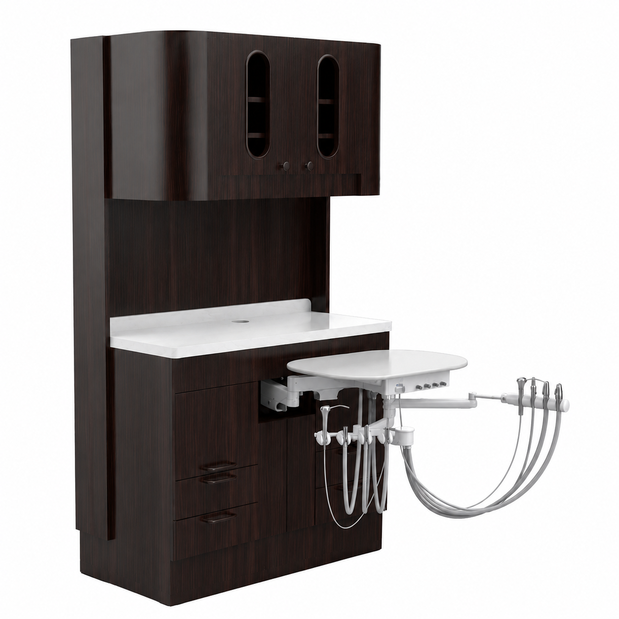 Cabinet Mount Rear Assistant Vacuum Package with Table