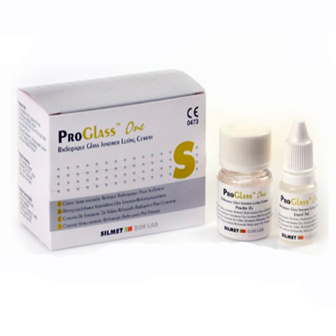 Silmet ProGlass One 1:1 Pkg: 17Gm Powder, 7ml Liquid. (500-171001)