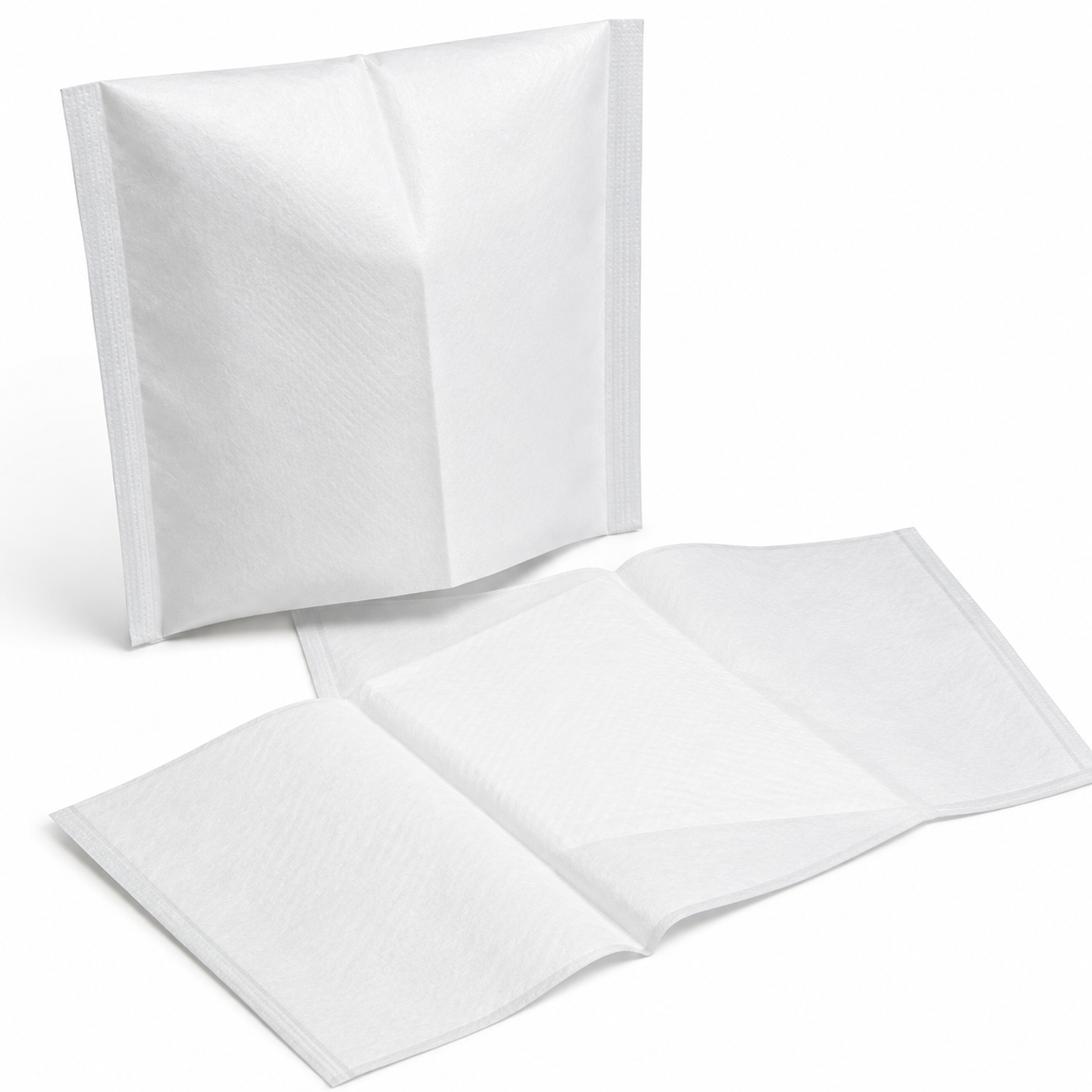 Unipak Headrest Cover Poly-White 10" x 13" box/500 (400-8027)