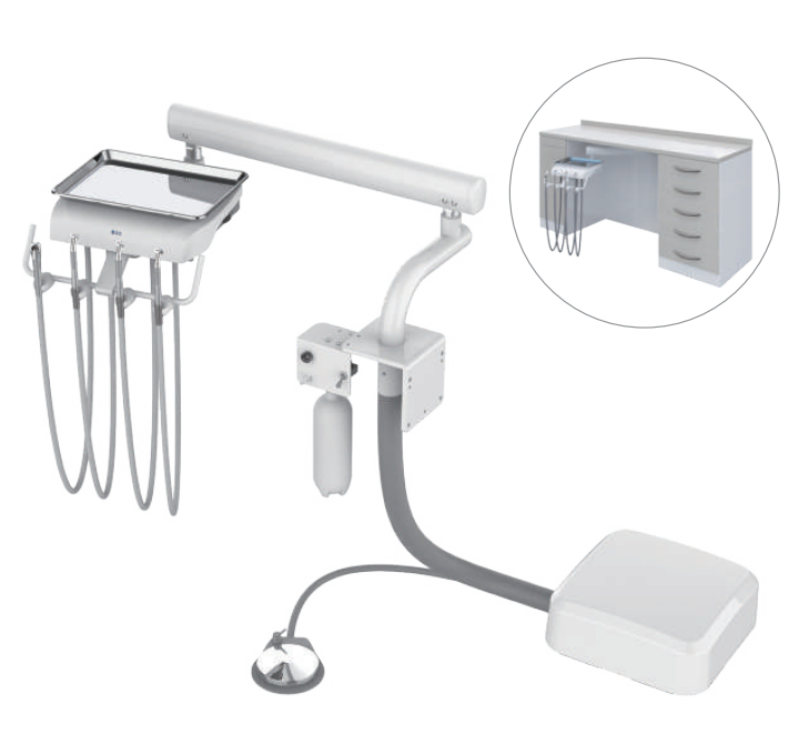 Classic Cabinet/Wall Side Mount Doctor’s Delivery System (CABINET NOT INCLUDED)