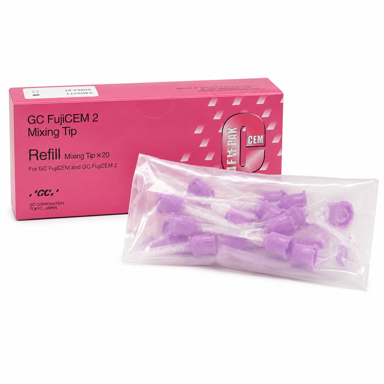 GC America Fuji-Cem 2 Mixing Tips (500-GC431578)