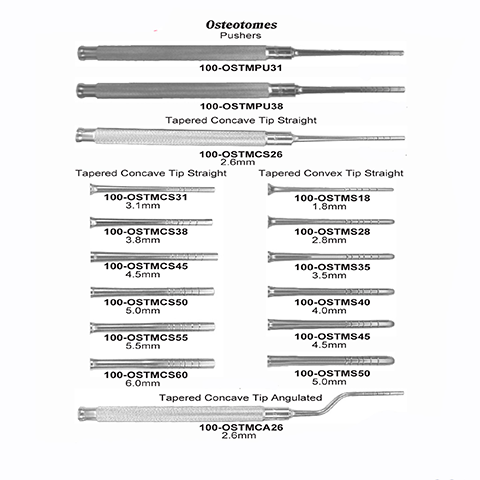USA Dental Osteotomes Dental Instrument