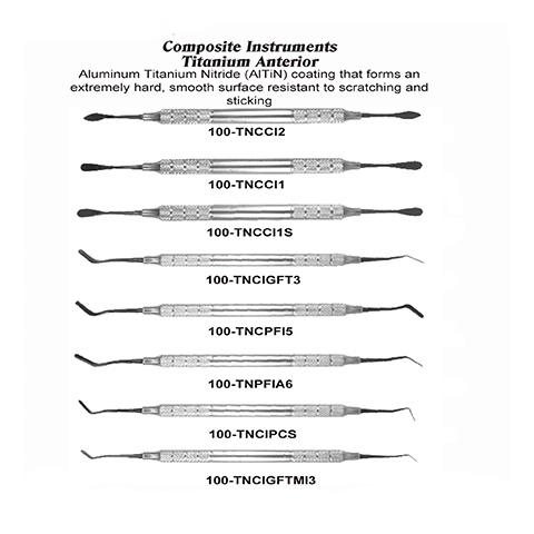 USA Delta Composite Instruments Titanium Anterior