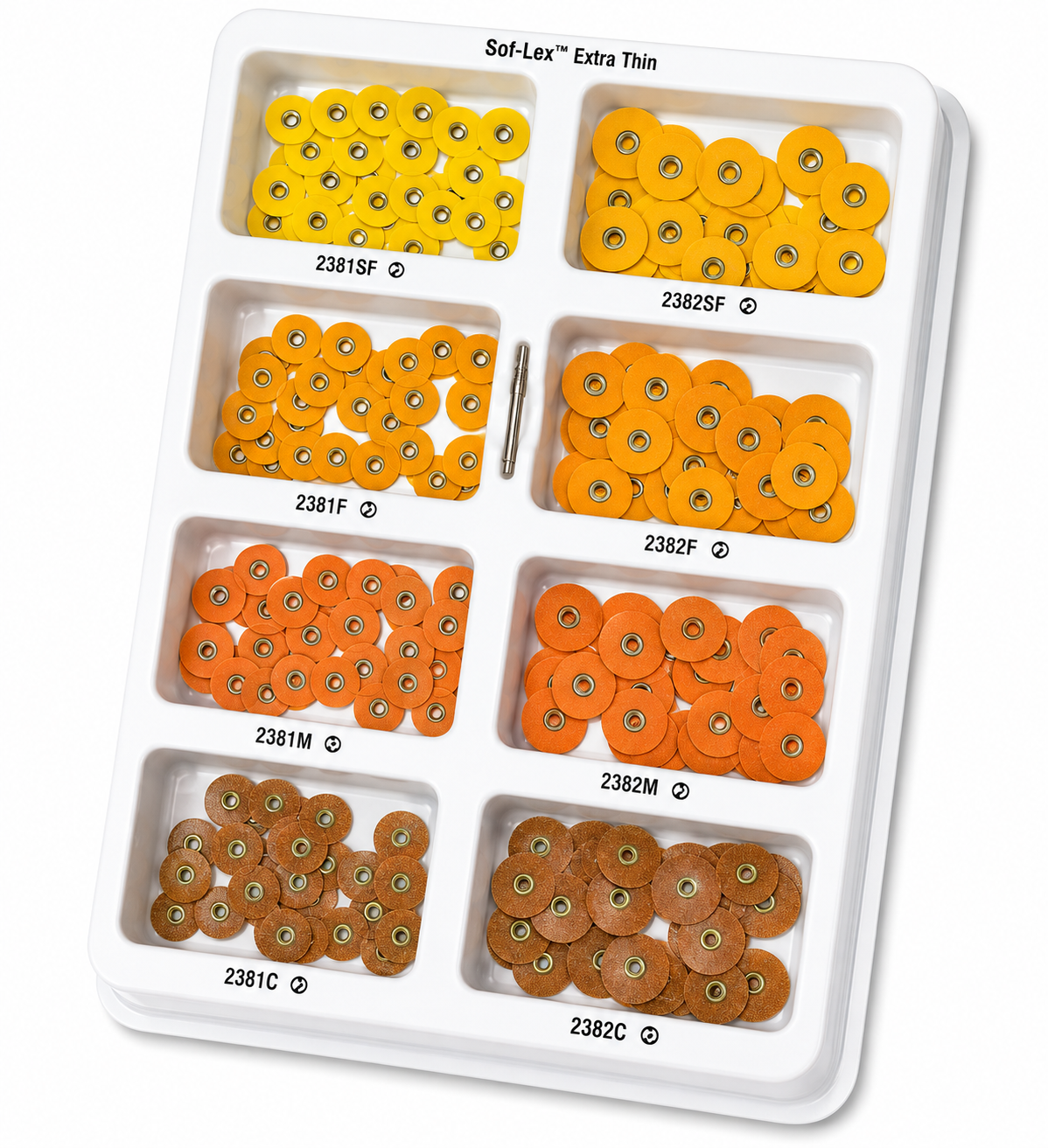 3M ESPE Sof-Lex Polishing Discs Intro Kit (750-2380K)
