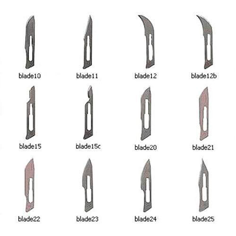 Ehros Surgical Blades Carbon Steel