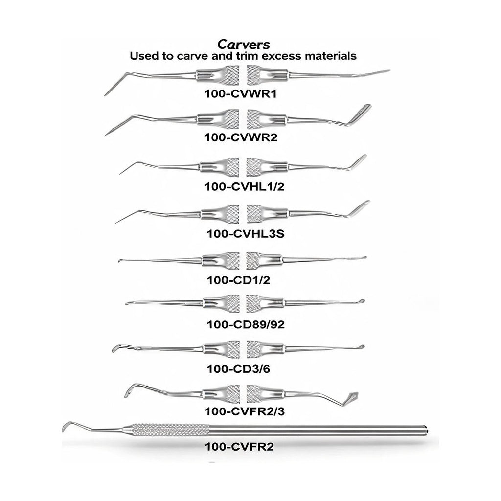USA Dental Carvers Dental Instruments