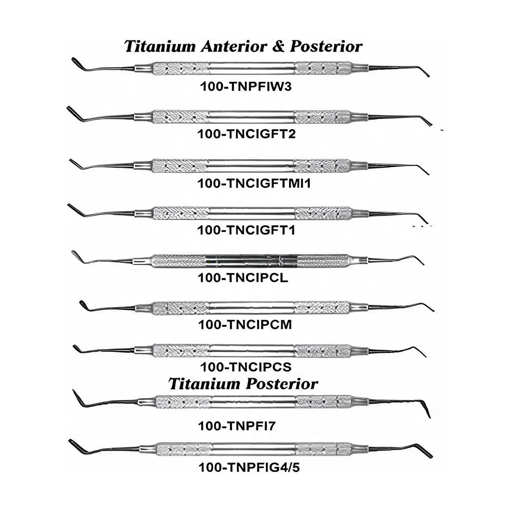 USA Delta Composite Instruments Titanium Anterior & Posterior