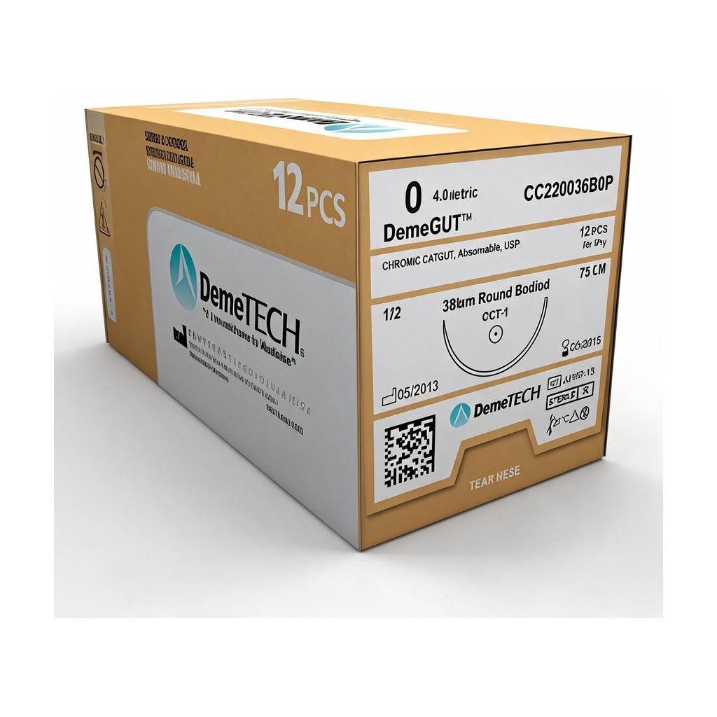 Demetech Chromic Gut Absorbable Suture