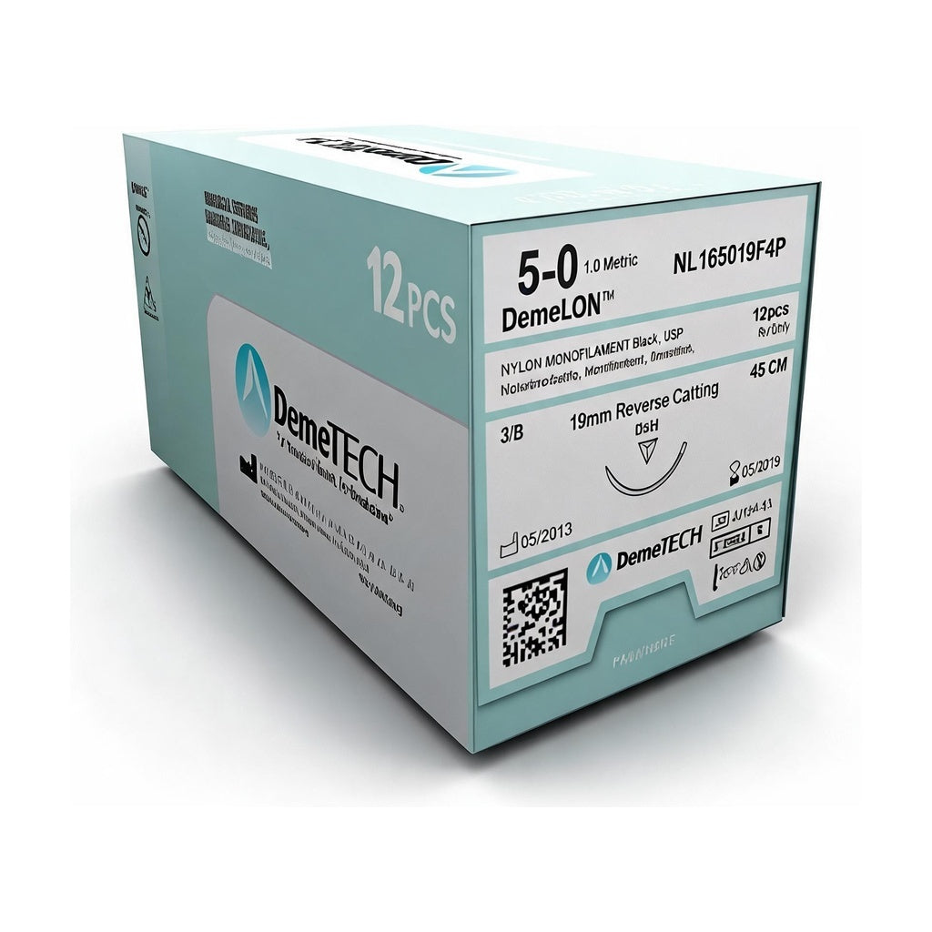 Demetech Nylon Monofilament Non-Absorbable Suture
