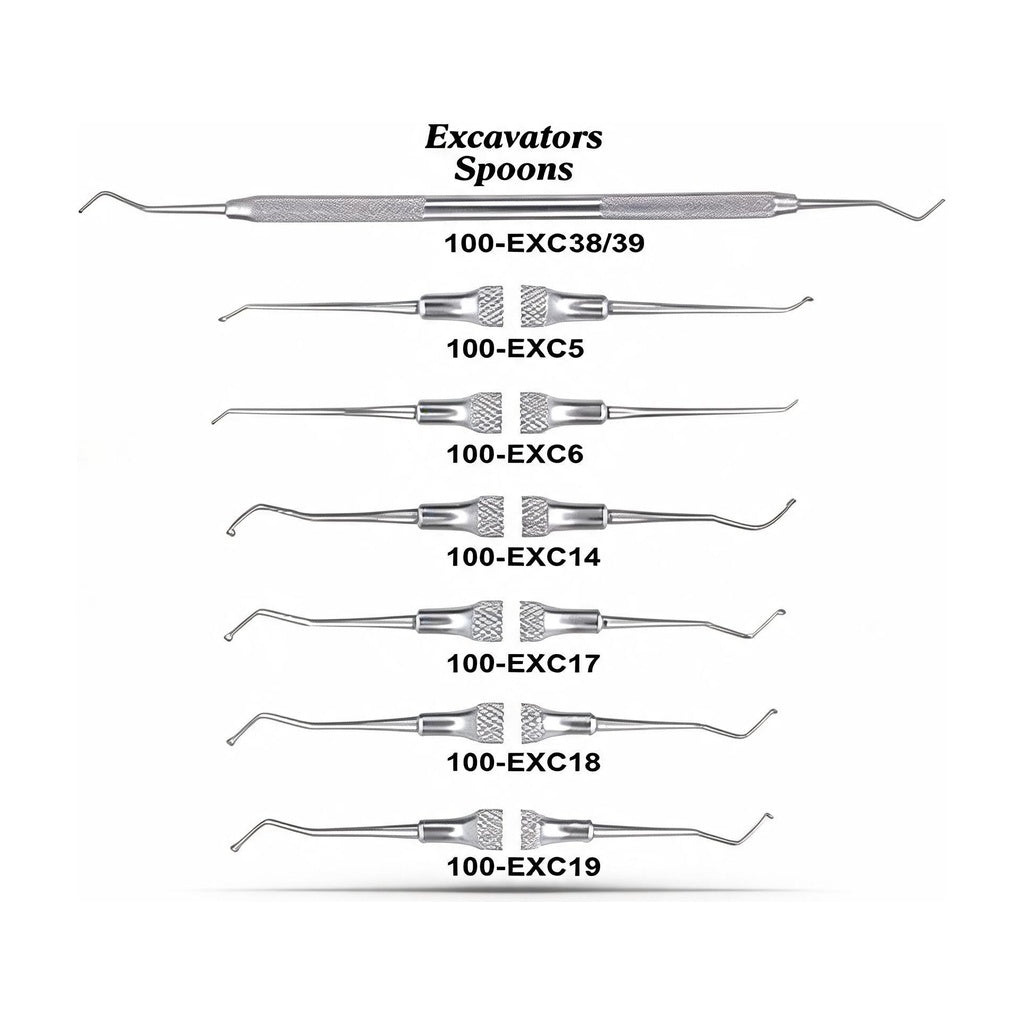 USA Delta Excavators Spoons Instruments