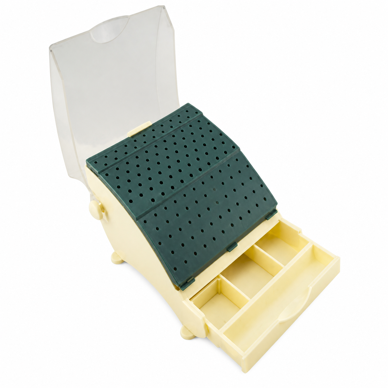 Plasdent Bur Station W/Lid. (400-LSS)