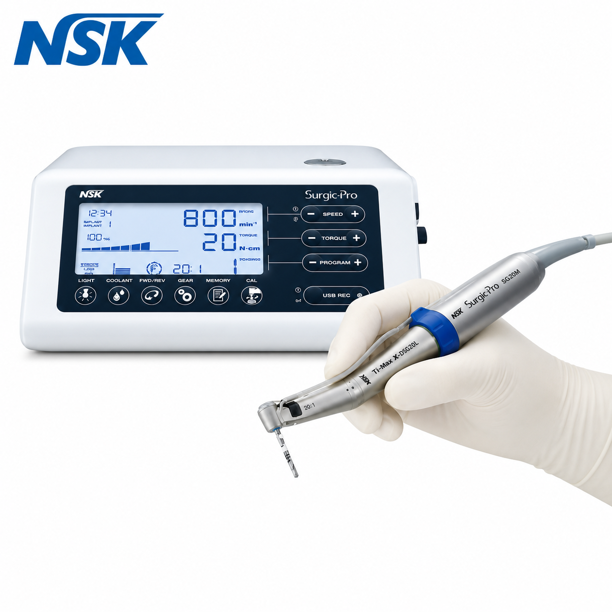 NSK America Surgic Pro Complete Set Optic. (350-Y1001949)