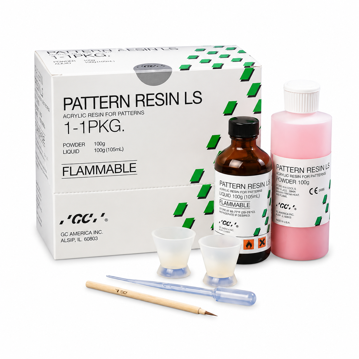 GC America Pattern Resin LS (112-GC335201)