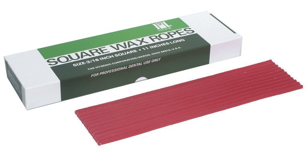 Coltene-Whaledent Utility Wax Round Strips Red (900-H00817)