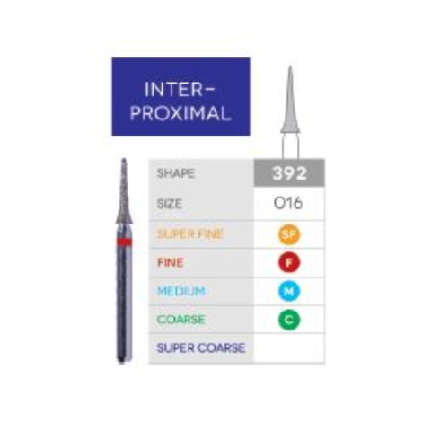 3D Dental SABUR Operatory Diamond Burs (INTER-PROXIMAL)
