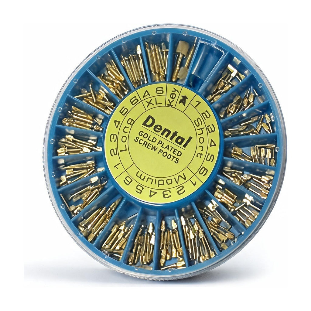 Nordin Screw Post Gold Plated Kit