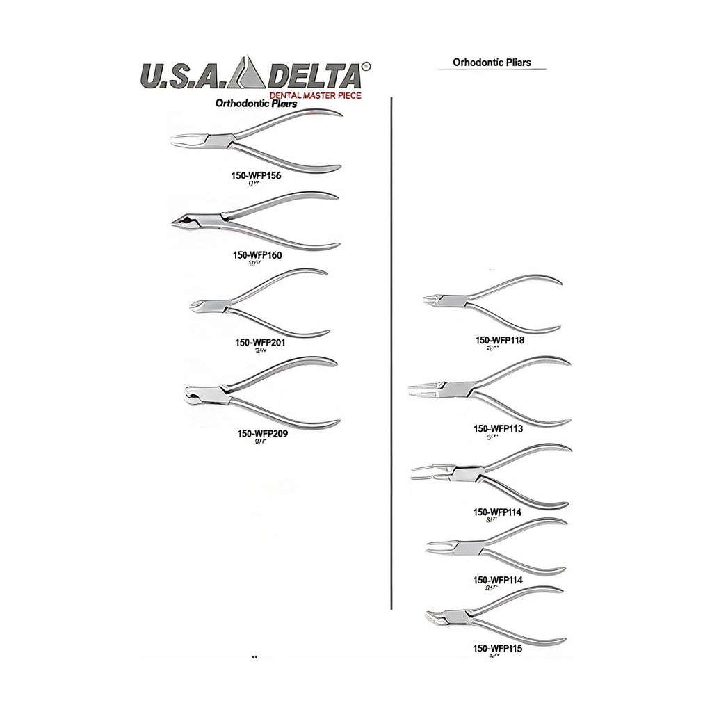 USA Delta Orthodontic Pliers Dental Instruments