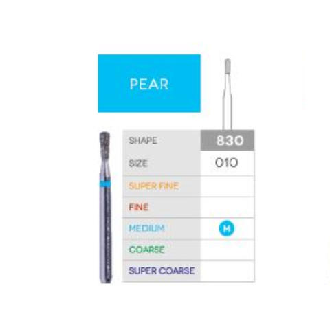 3D Dental SABUR Operatory Diamond Burs (PEAR)