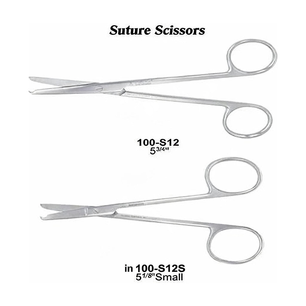 USA Delta Suture Scissors Ea (SSUSAD1)