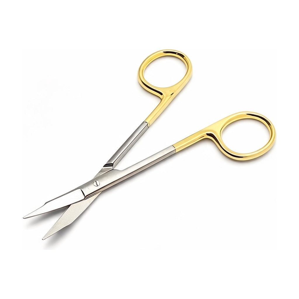 USA Delta Tungsten Goldman-Fox Scissors 5 1/8" Curved