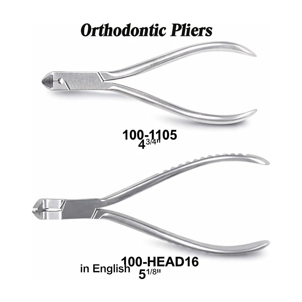 USA Delta Orthodontic Pliers 4 3/4" & 51/8"  Dental Instruments