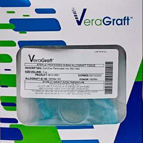 Vera Graft Mineralized Cortical - Cancellous Bone