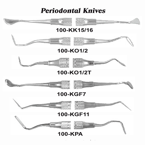 USA Dental Periodontal Knives