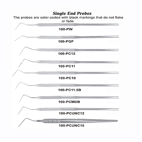 USA Delta Single End Probes